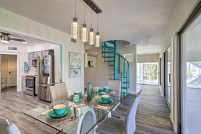 Tropical Waterfront Home Central Location!